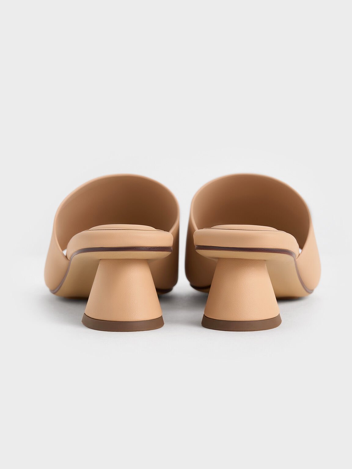 Asymmetric Square-Toe Toe-Ring Sandals, Nude, hi-res