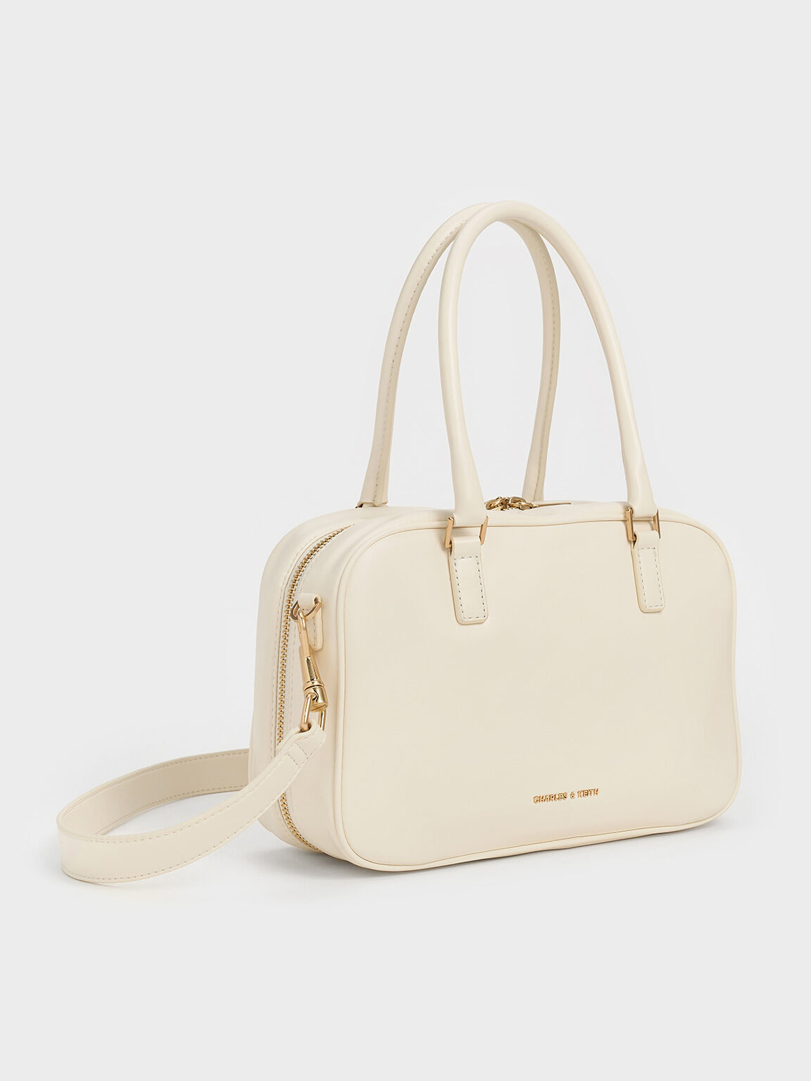 Sianna Bowling Bag, Cream, hi-res