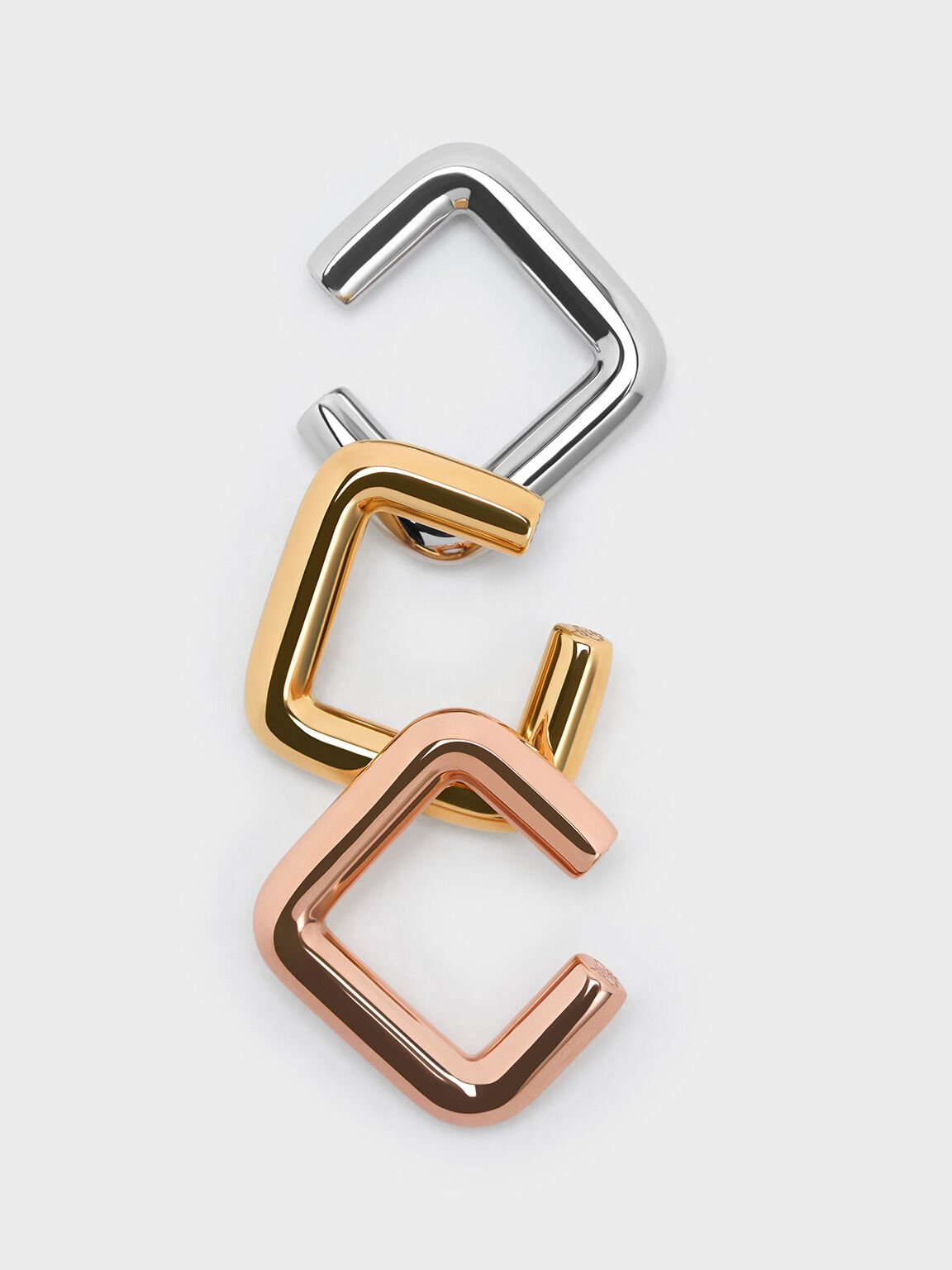 Angular Ring, Rose Gold, hi-res