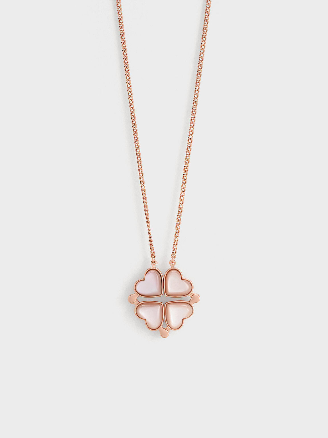 Four-Leaf Clover Lucky Swarovski Crystals Necklace
