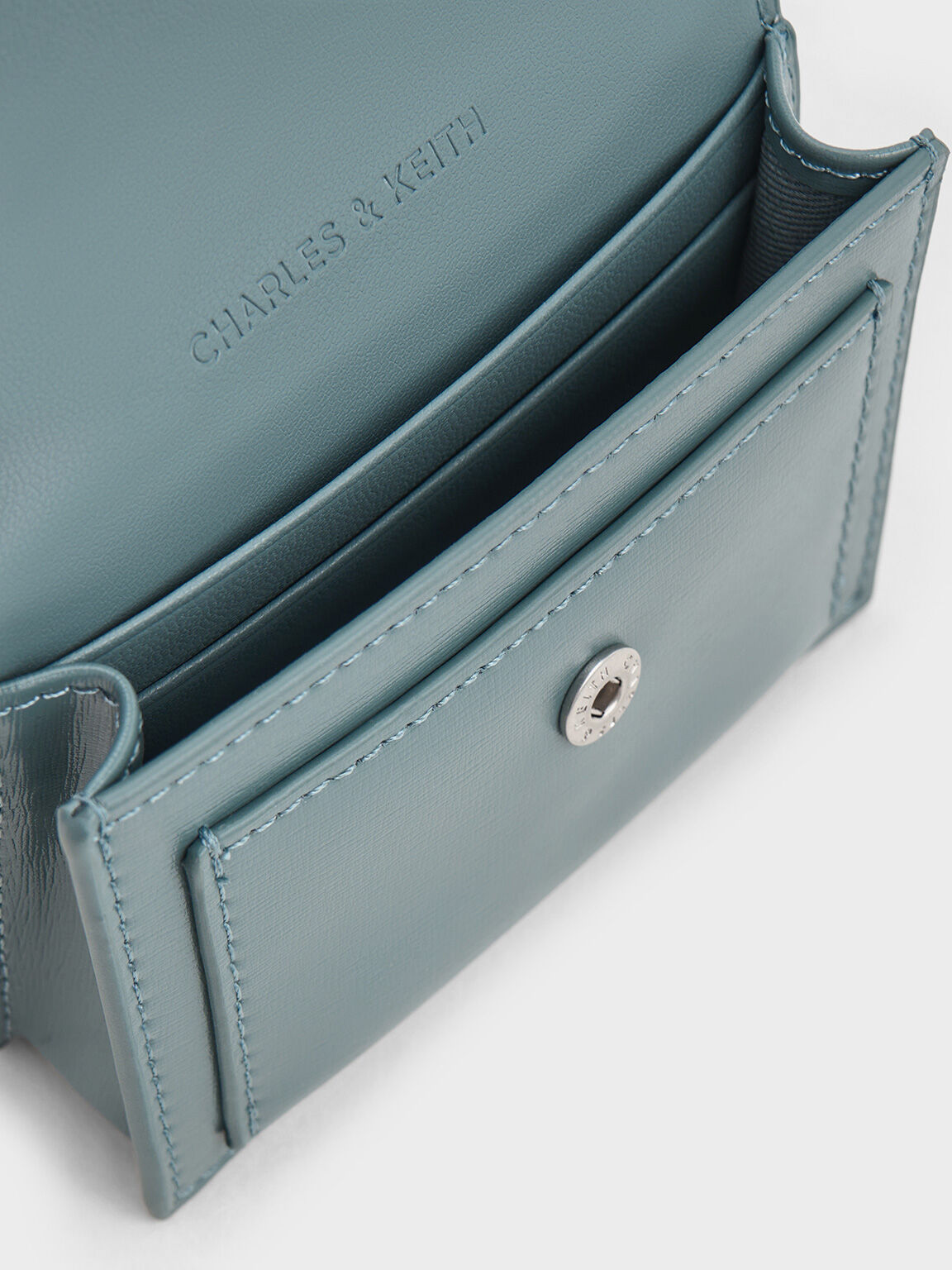 Adelie Envelope Card Holder, Slate Blue, hi-res