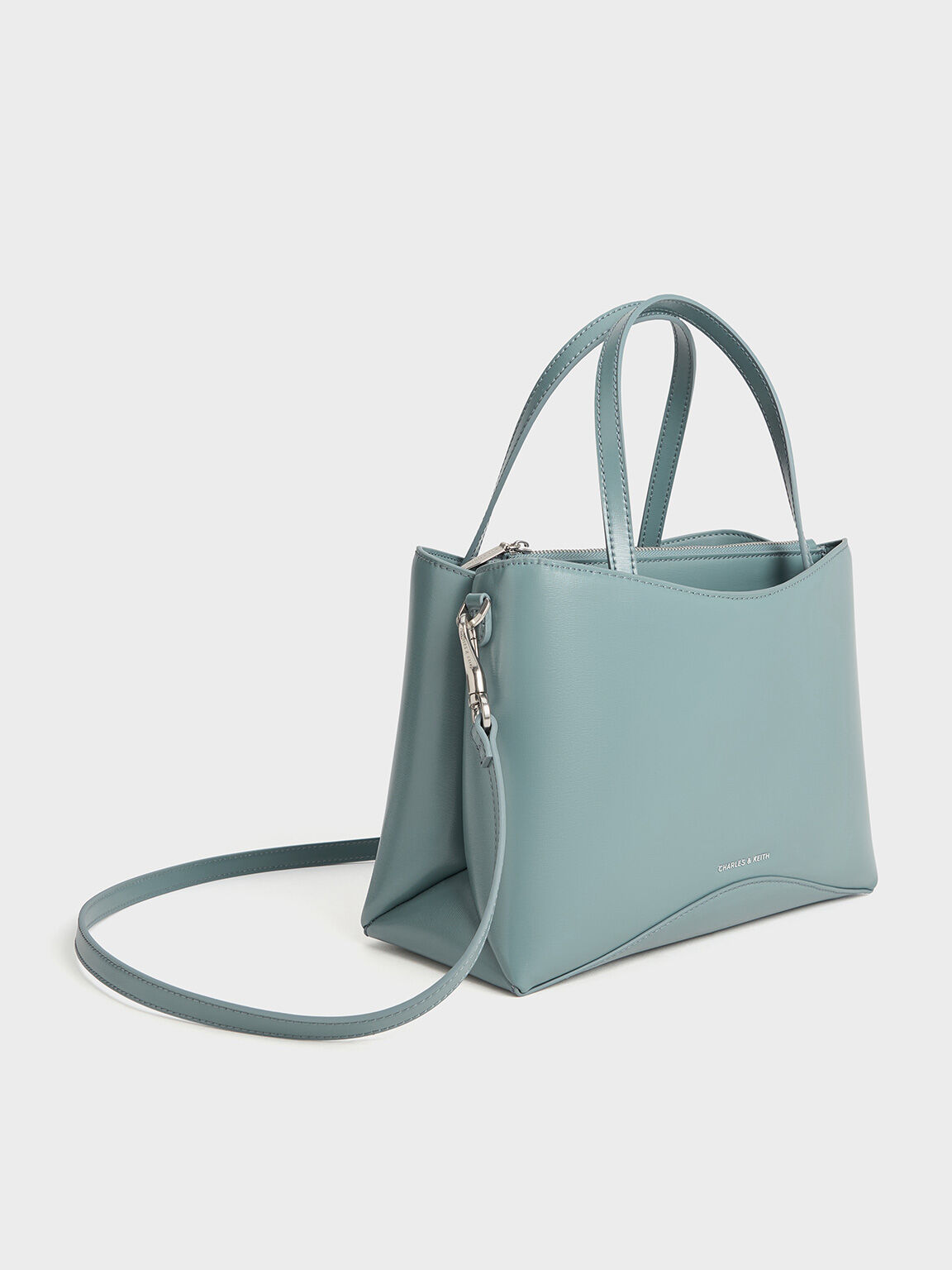 Sybill Tote Bag, Slate Blue, hi-res