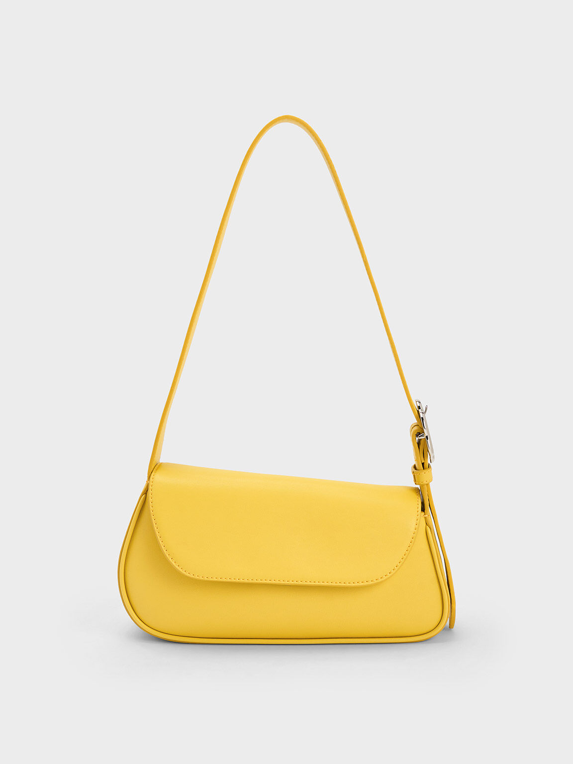 Buy Charles and Keith Women Yellow Hand-held Bag Yellow Online