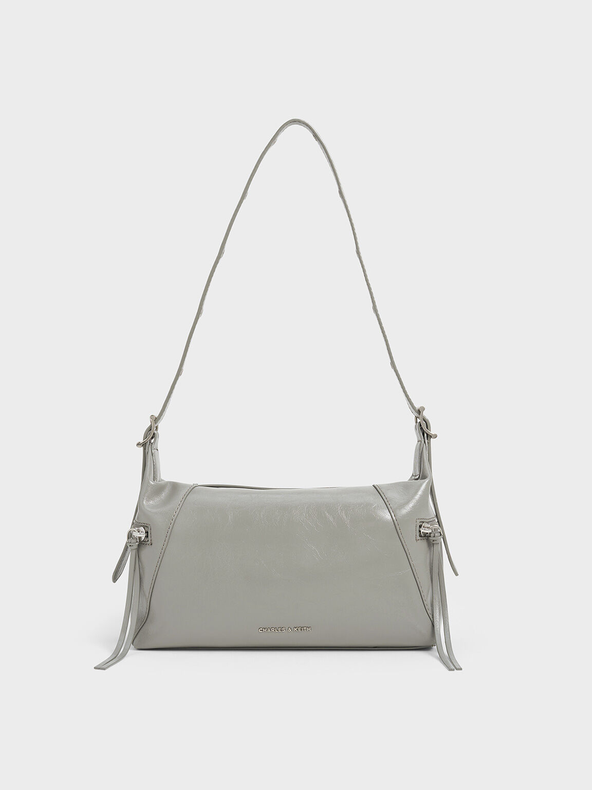 Xylia Shoulder Bag, Grey, hi-res