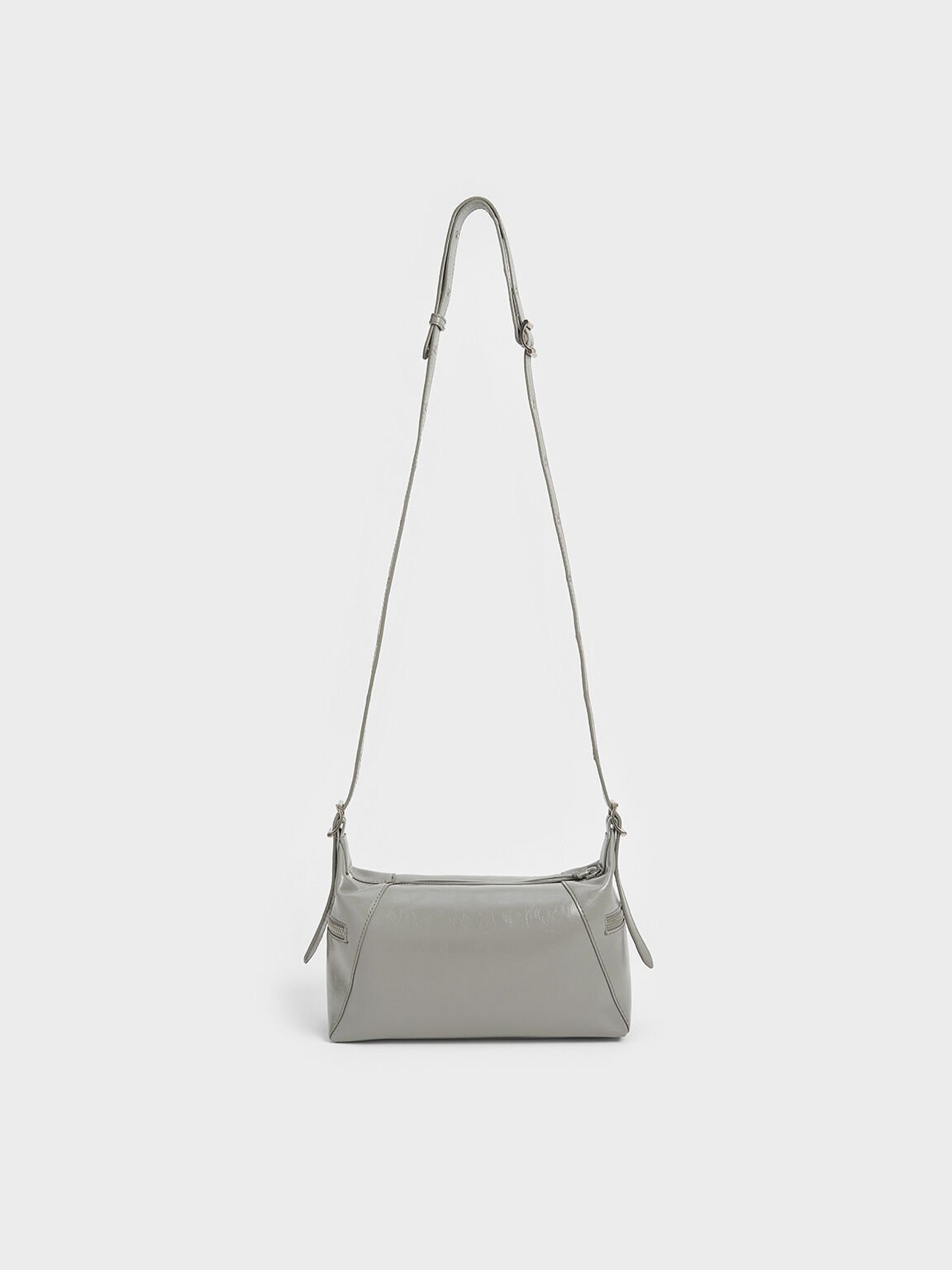 Xylia Shoulder Bag, Grey, hi-res