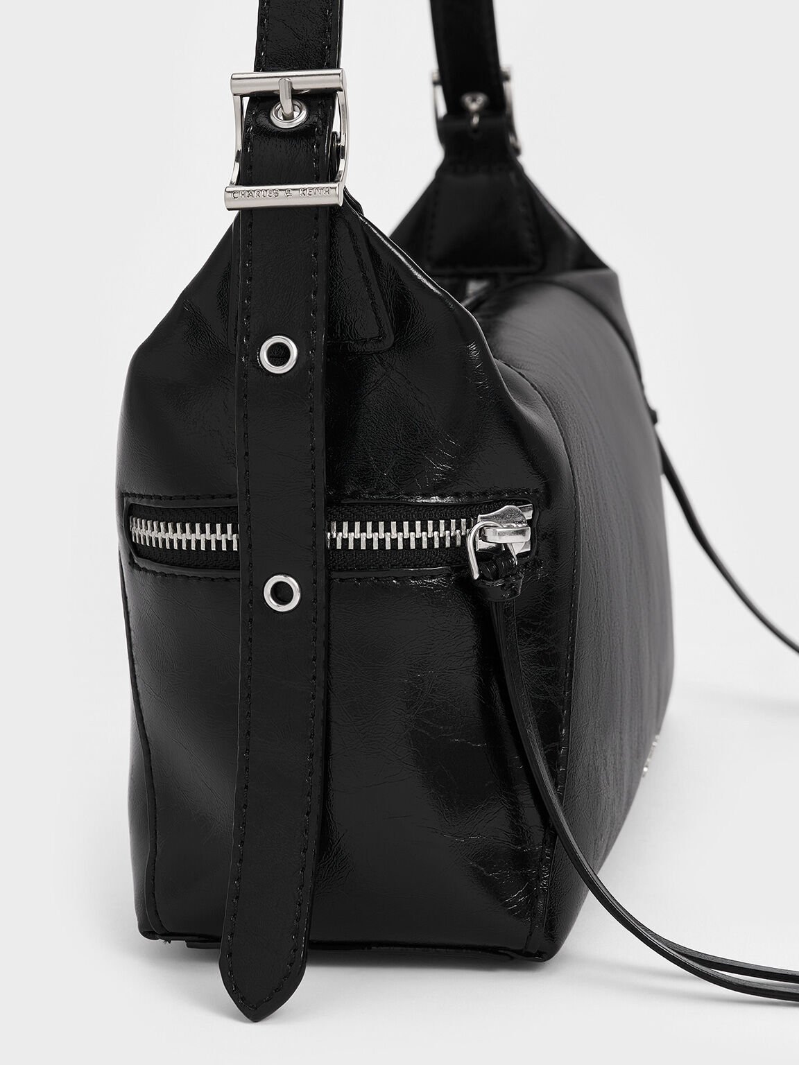 Xylia Shoulder Bag, Noir, hi-res