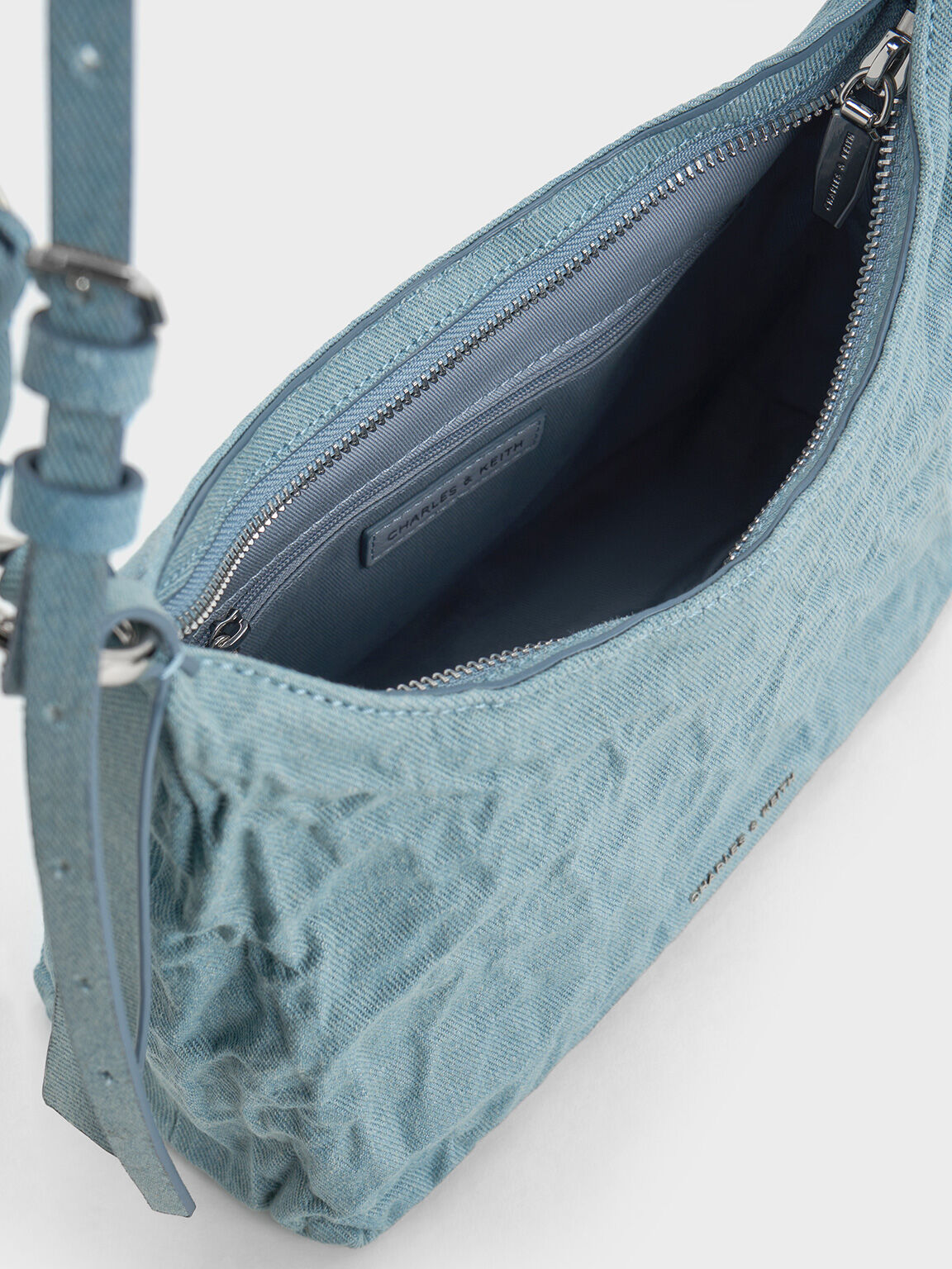 Lark Denim Hobo Bag, Denim Blue, hi-res