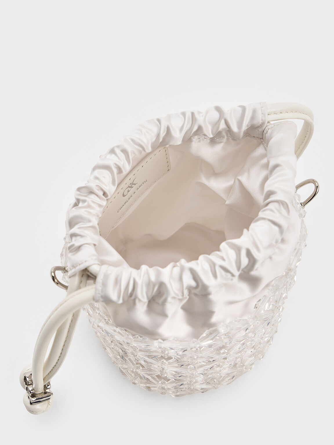 0711 Tekla bucket bag - White