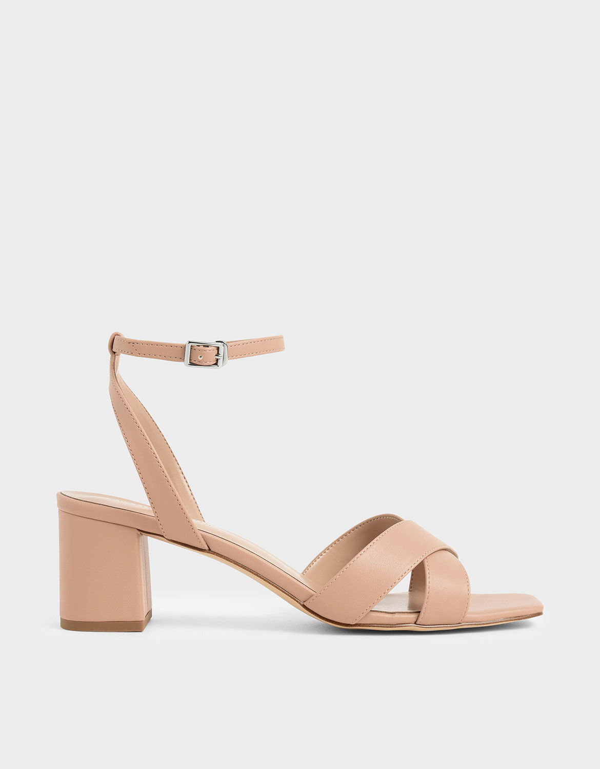 nude block heels uk