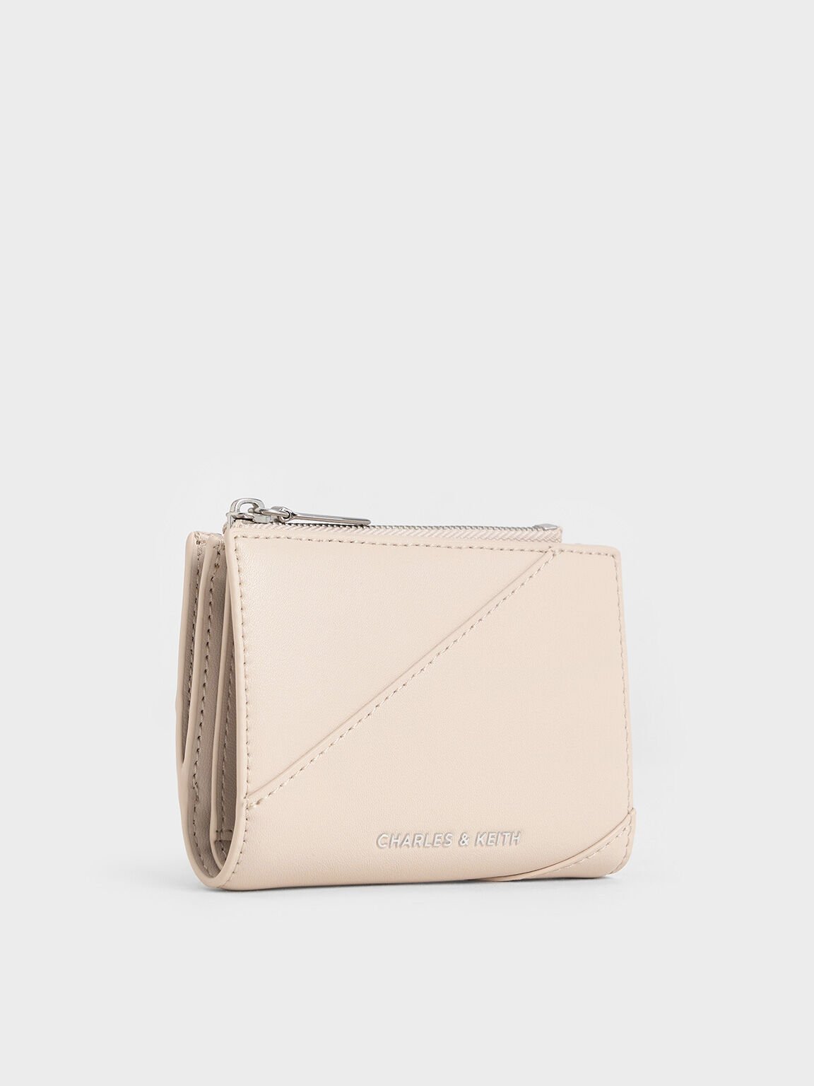 Trin Stitch-Trim Wallet, Oat, hi-res