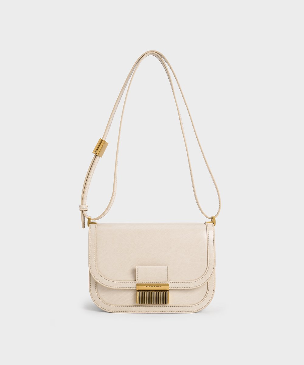 Women’s Charlot bag in ivory – CHARLES & KEITH