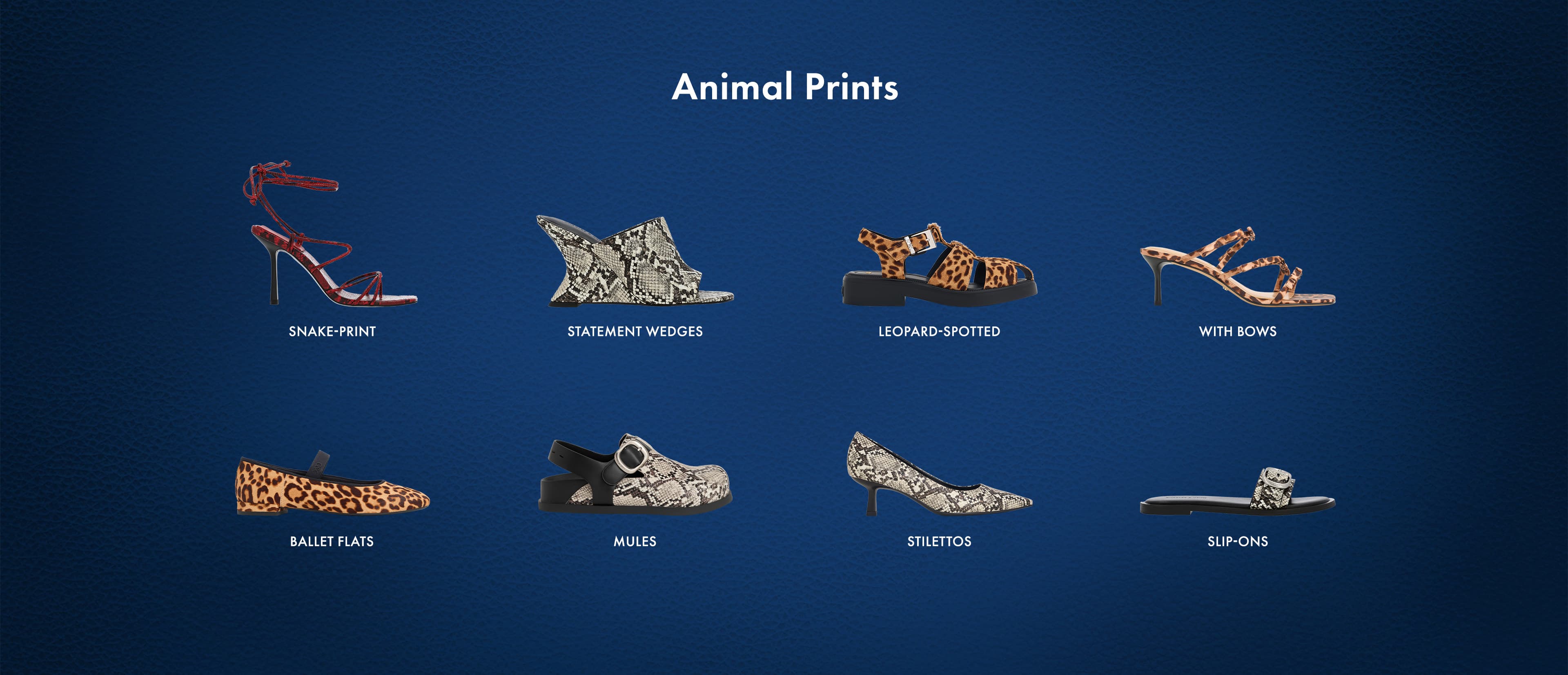 Printed, animal-style - CHARLES & KEITH