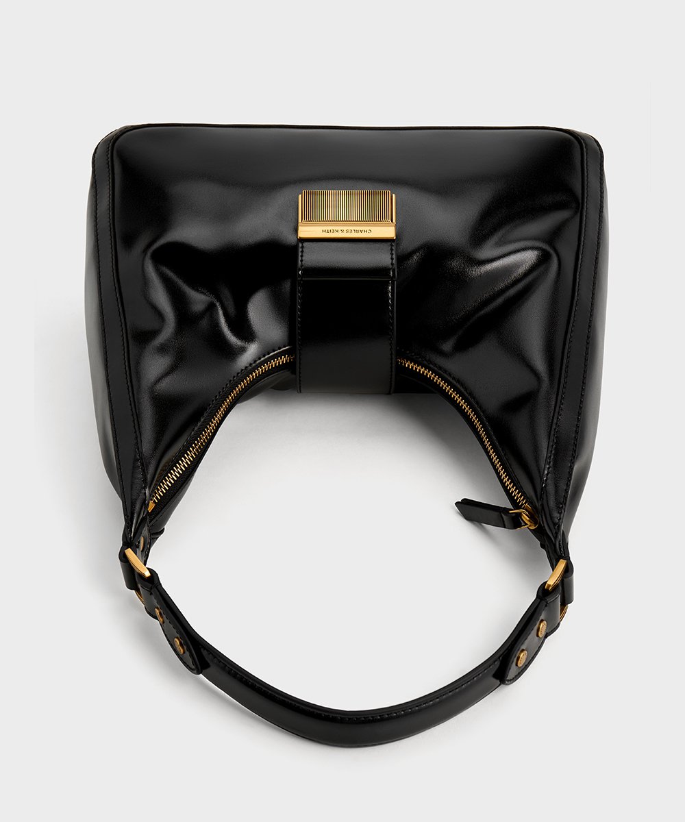 Women’s Charlot hobo bag in black – CHARLES & KEITH