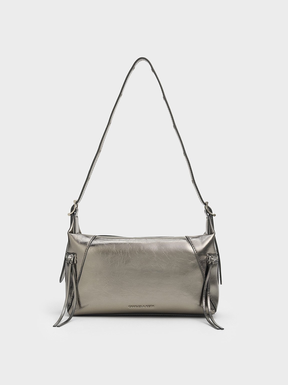 Charles & Keith - Xylia Metallic Shoulder Bag