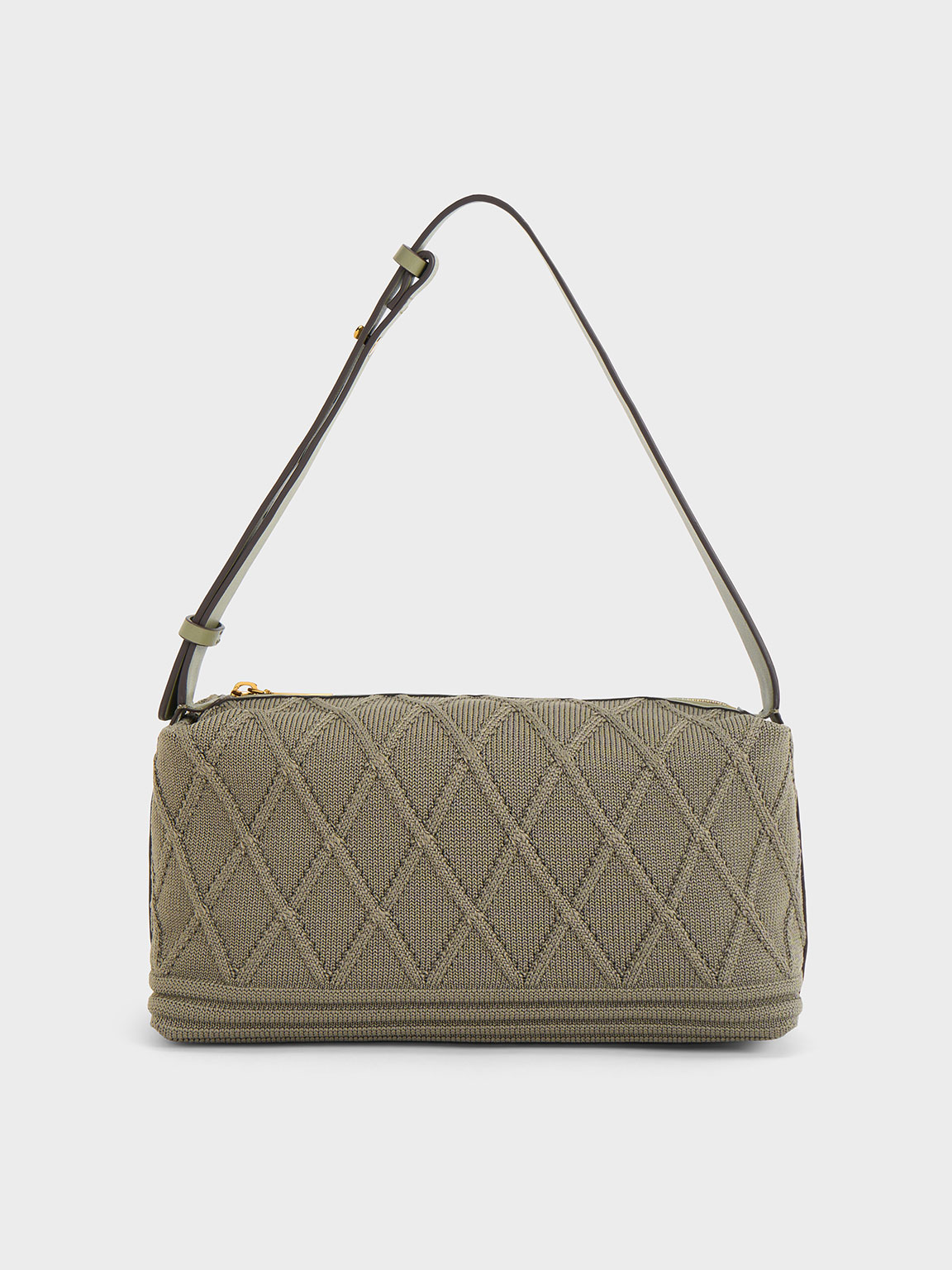 Charles & Keith - Willa Knitted Shoulder Bag