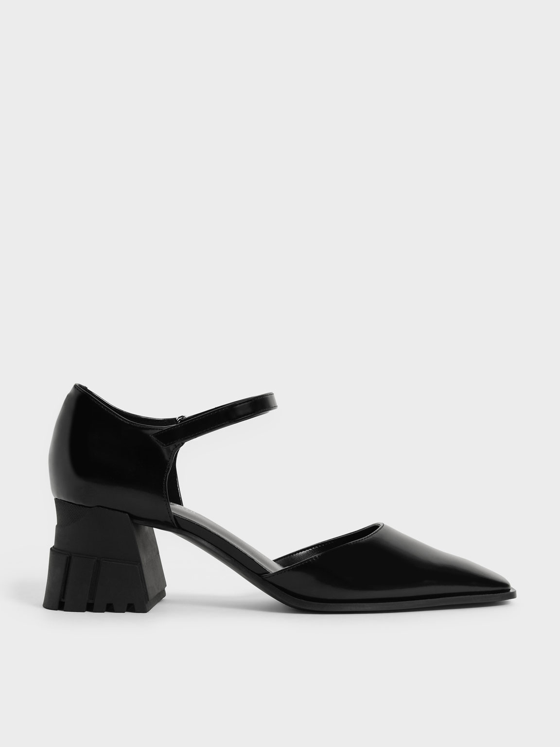 

Square Toe D'Orsay Pumps