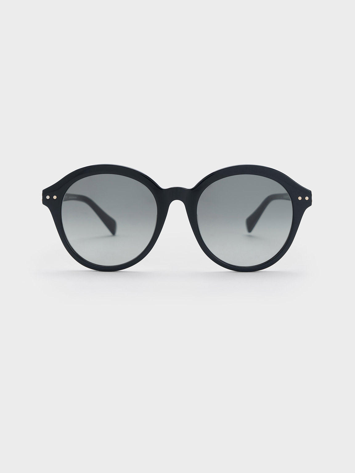 Cat eye store circle sunglasses