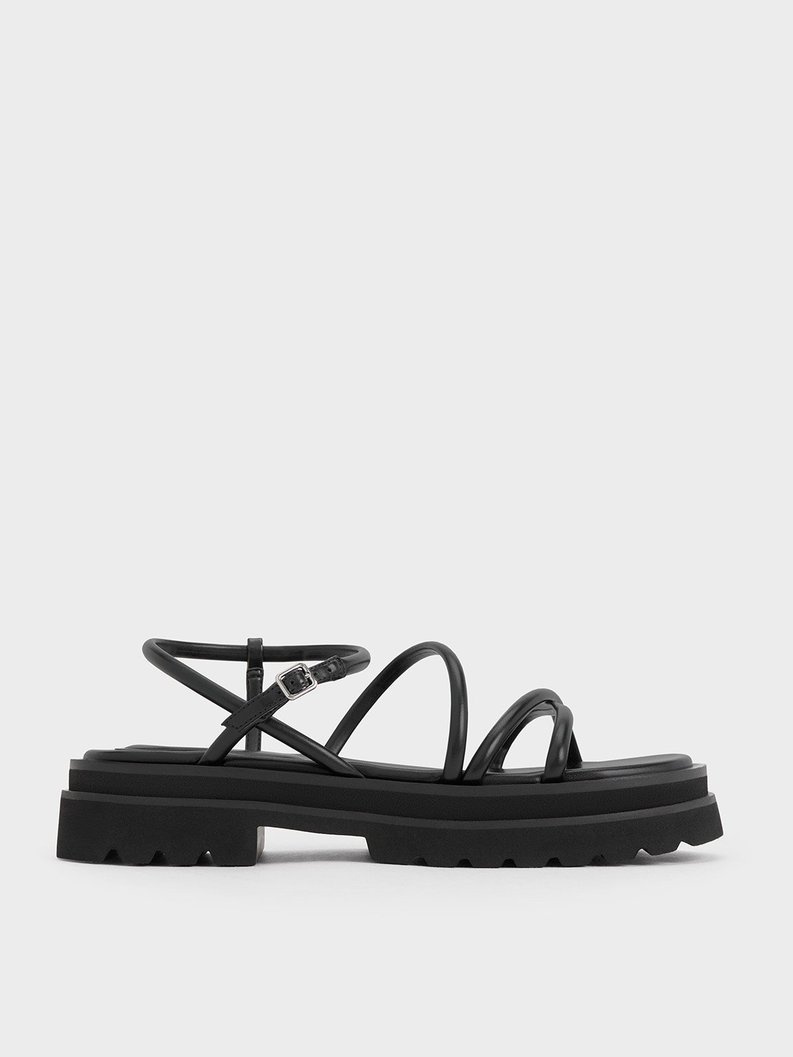 Charles & Keith - Tubular Strap Sandals