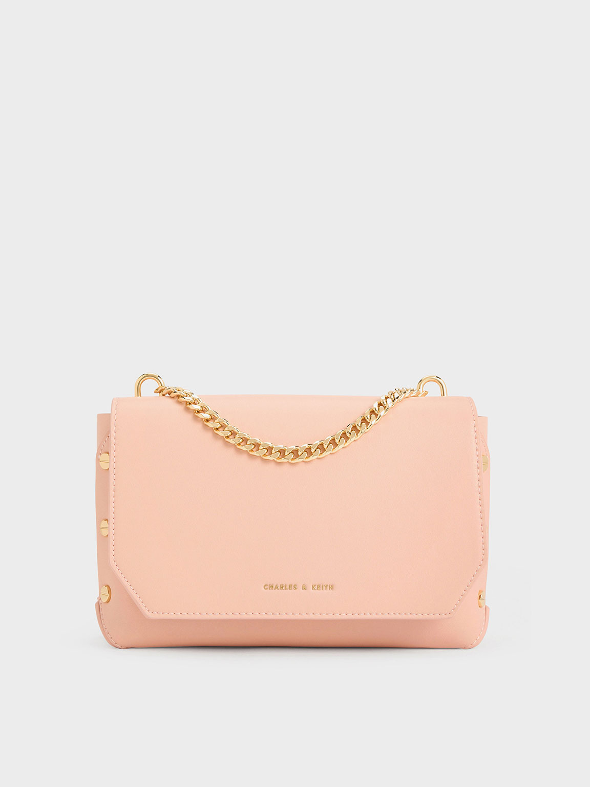 Charles & Keith - Clea Chain-Handle Bag