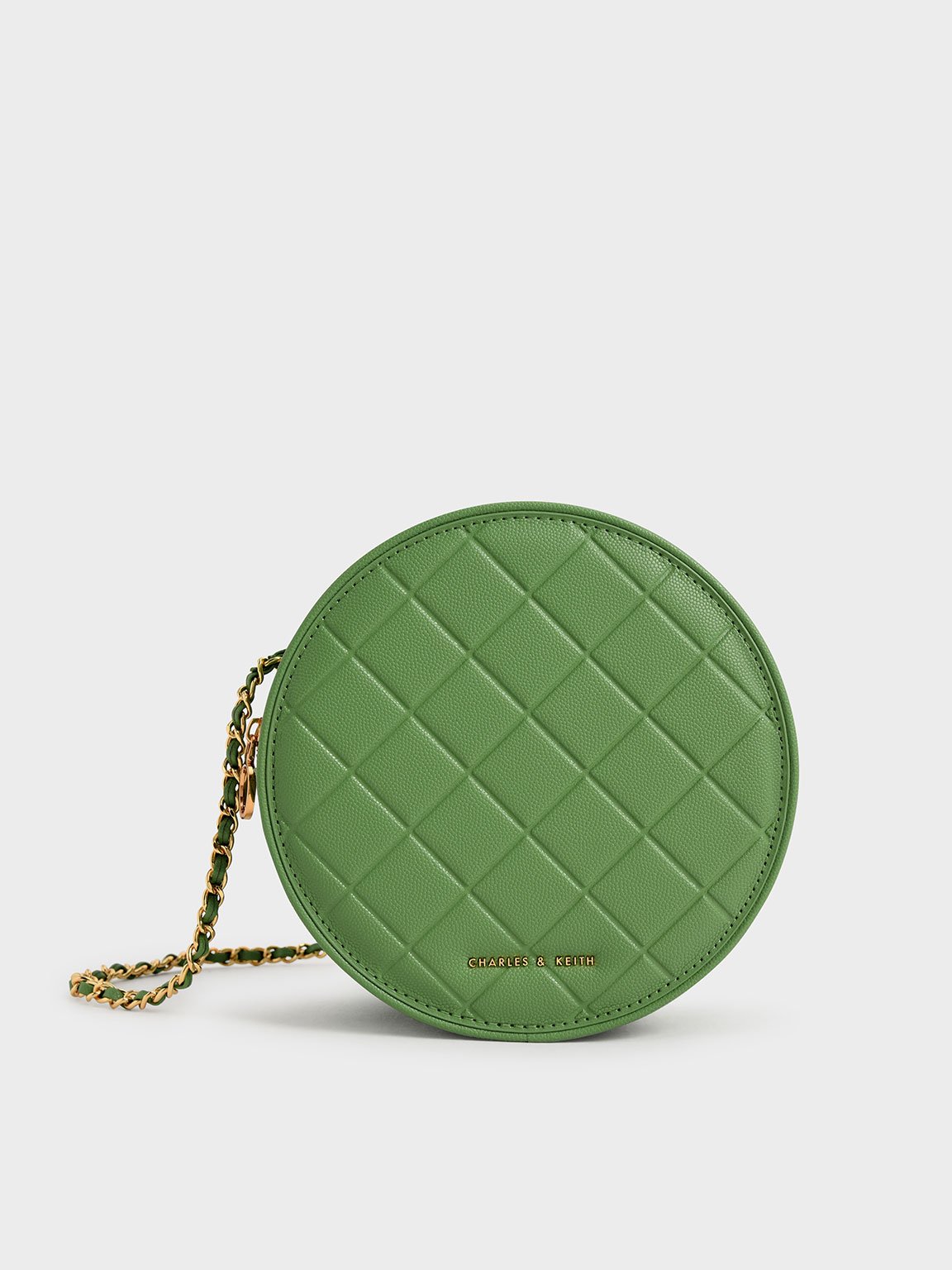 Charles and keith store round bag