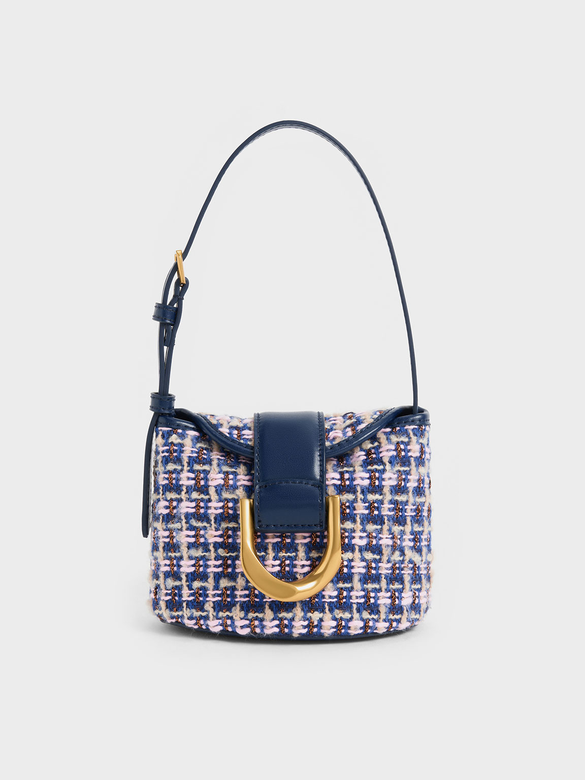 charles and keith tweed bag