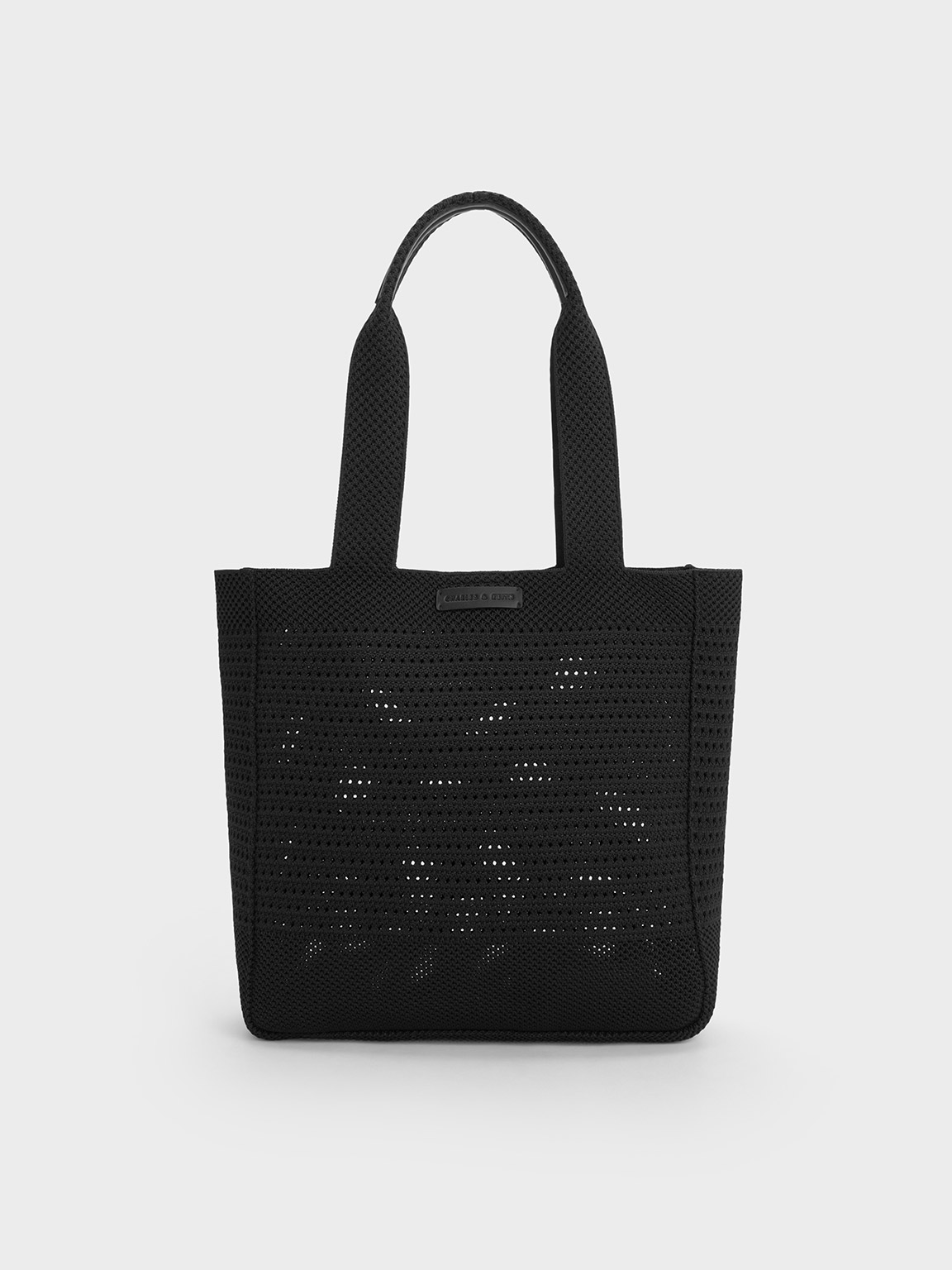 Charles & Keith - Ida Knitted Tote Bag