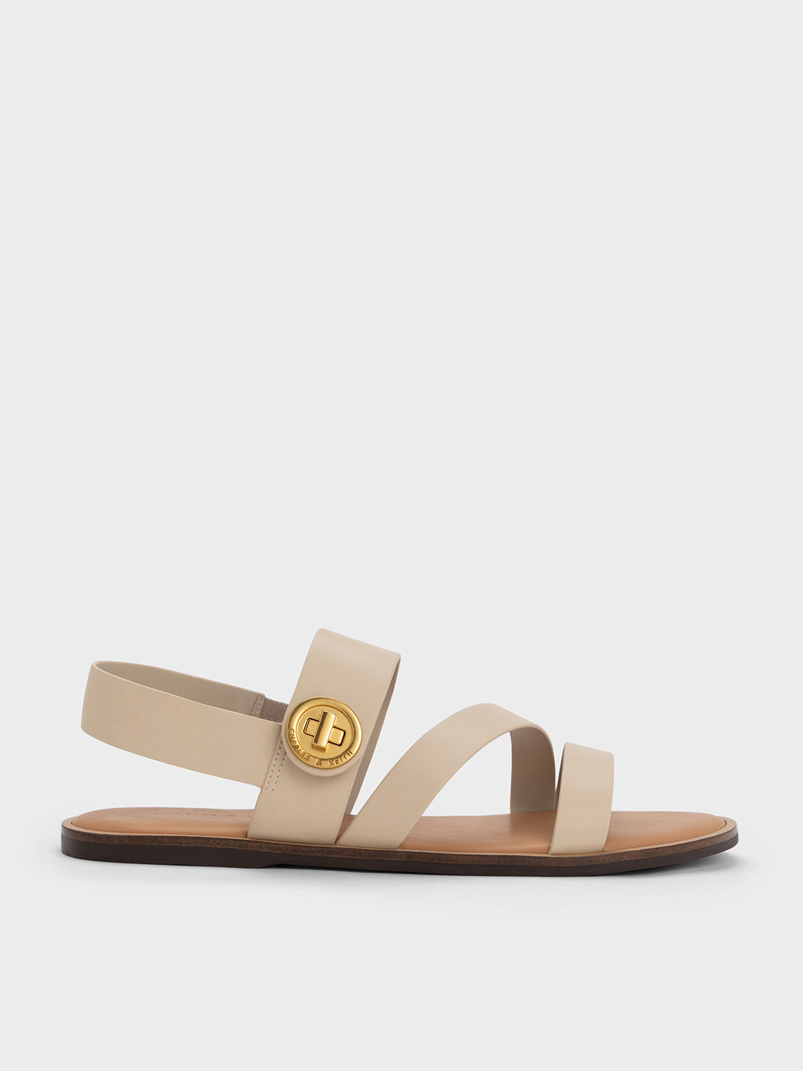 Charles & Keith - Yara Asymmetric Strappy Sandals