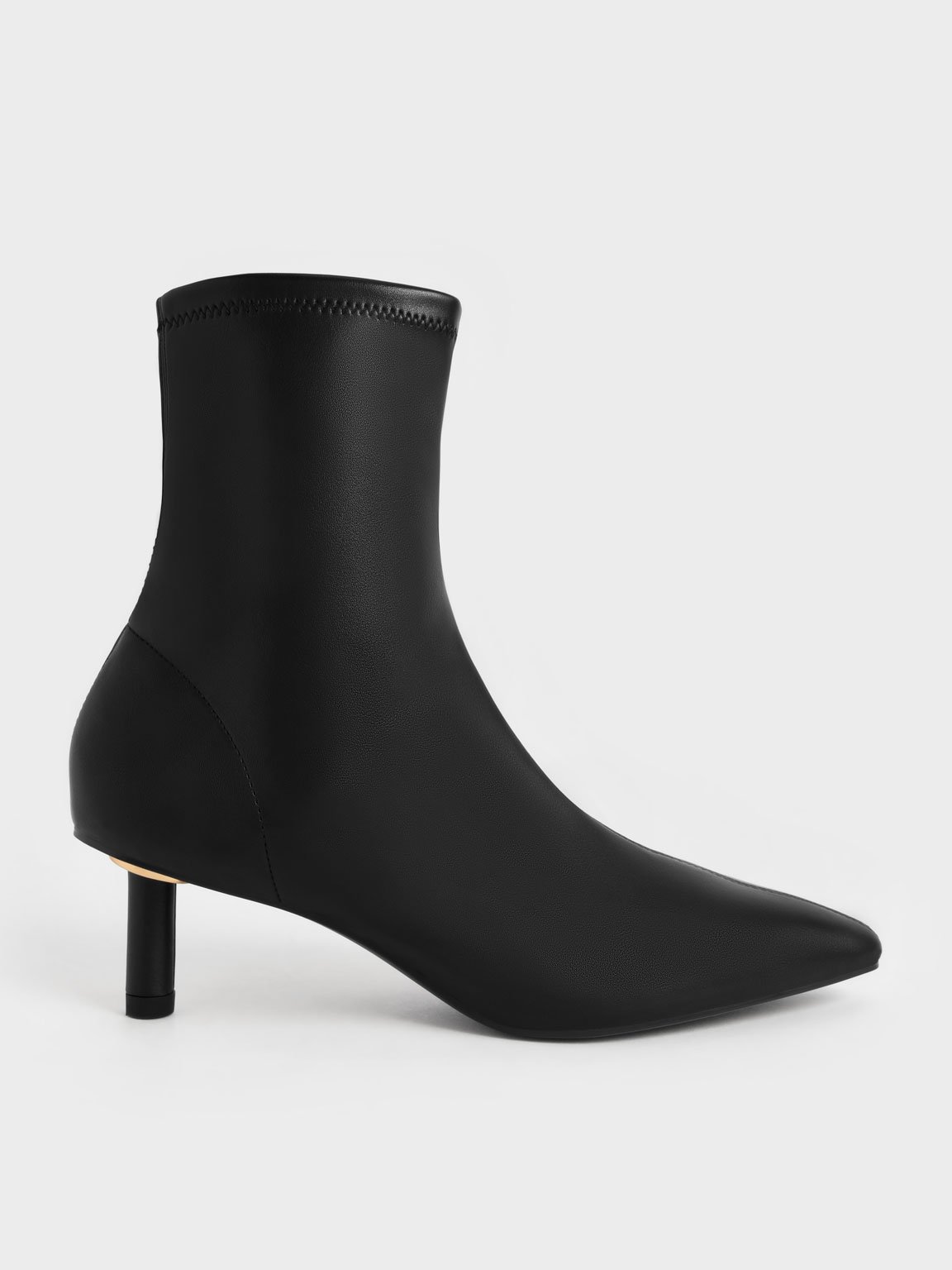 Charles & Keith - Cylindrical Heel Ankle Boots