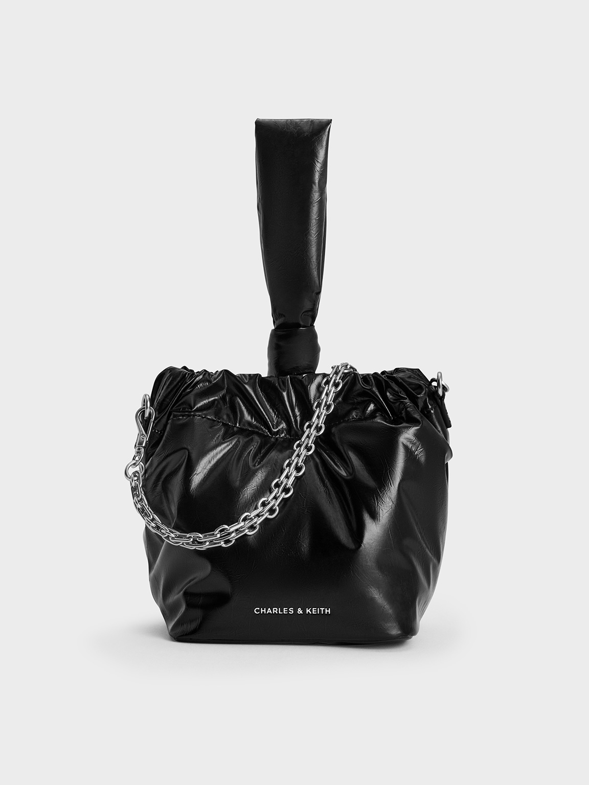 Charles & Keith - Caia Knotted Dumpling Bag