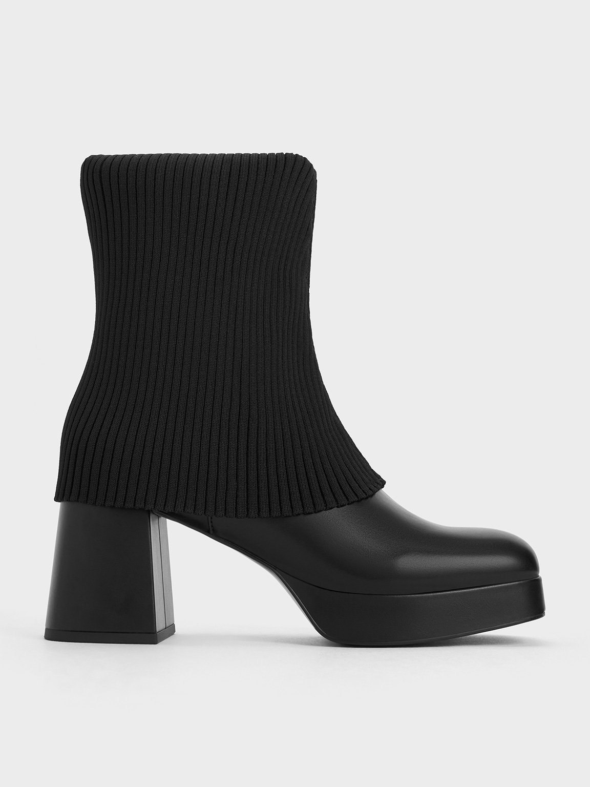 Charles david prue hot sale knit sock bootie