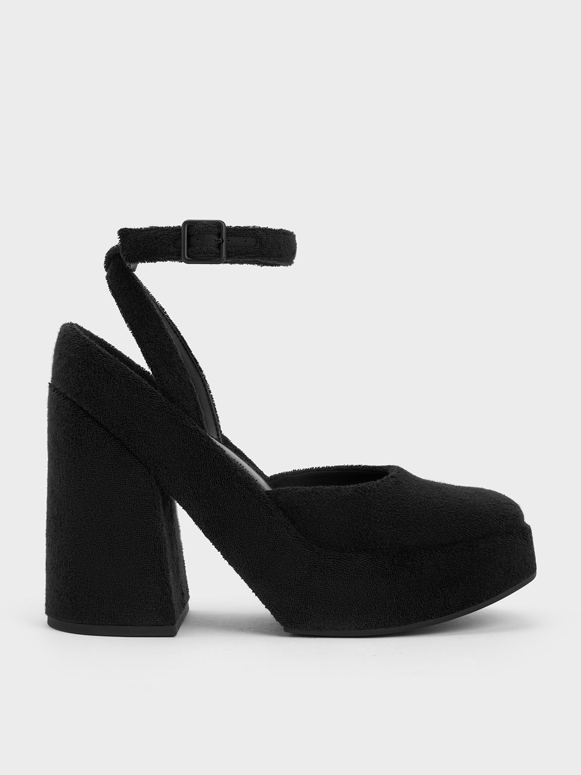 Charles & Keith - Loey Ankle-Strap Platform Pumps