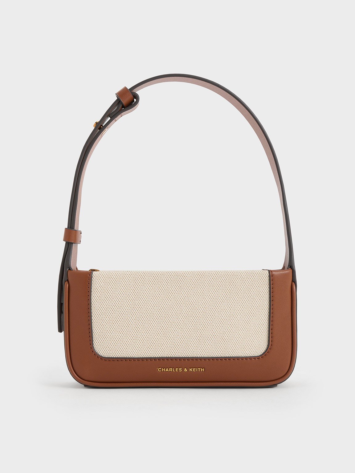 Charles & Keith - Daylla Canvas Shoulder Bag