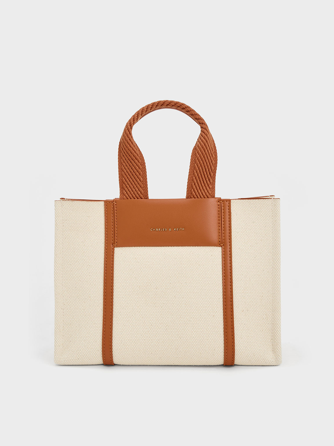 Charles & Keith - Mini Shalia Canvas Tote Bag