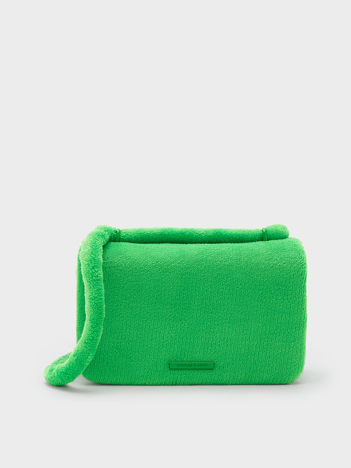 Charles & Keith - Loey Textured Crossbody Bag