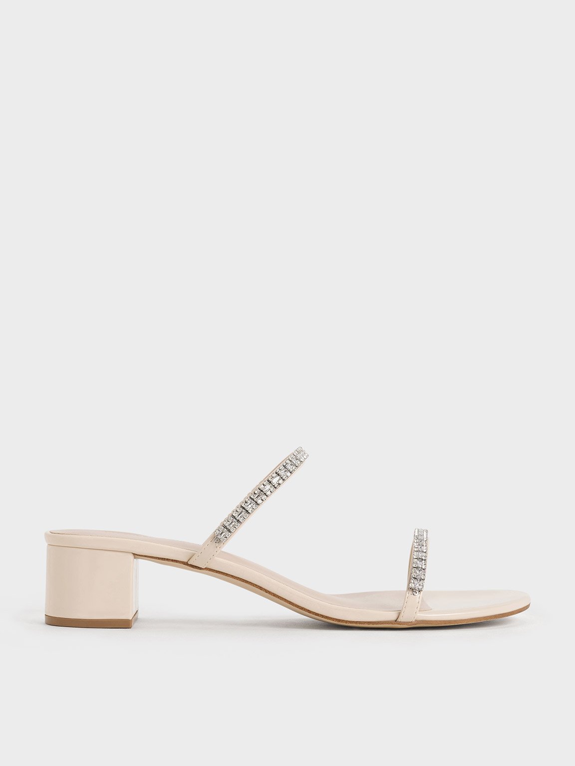 Charles & Keith - Ambrosia Gem-Embellished Mules