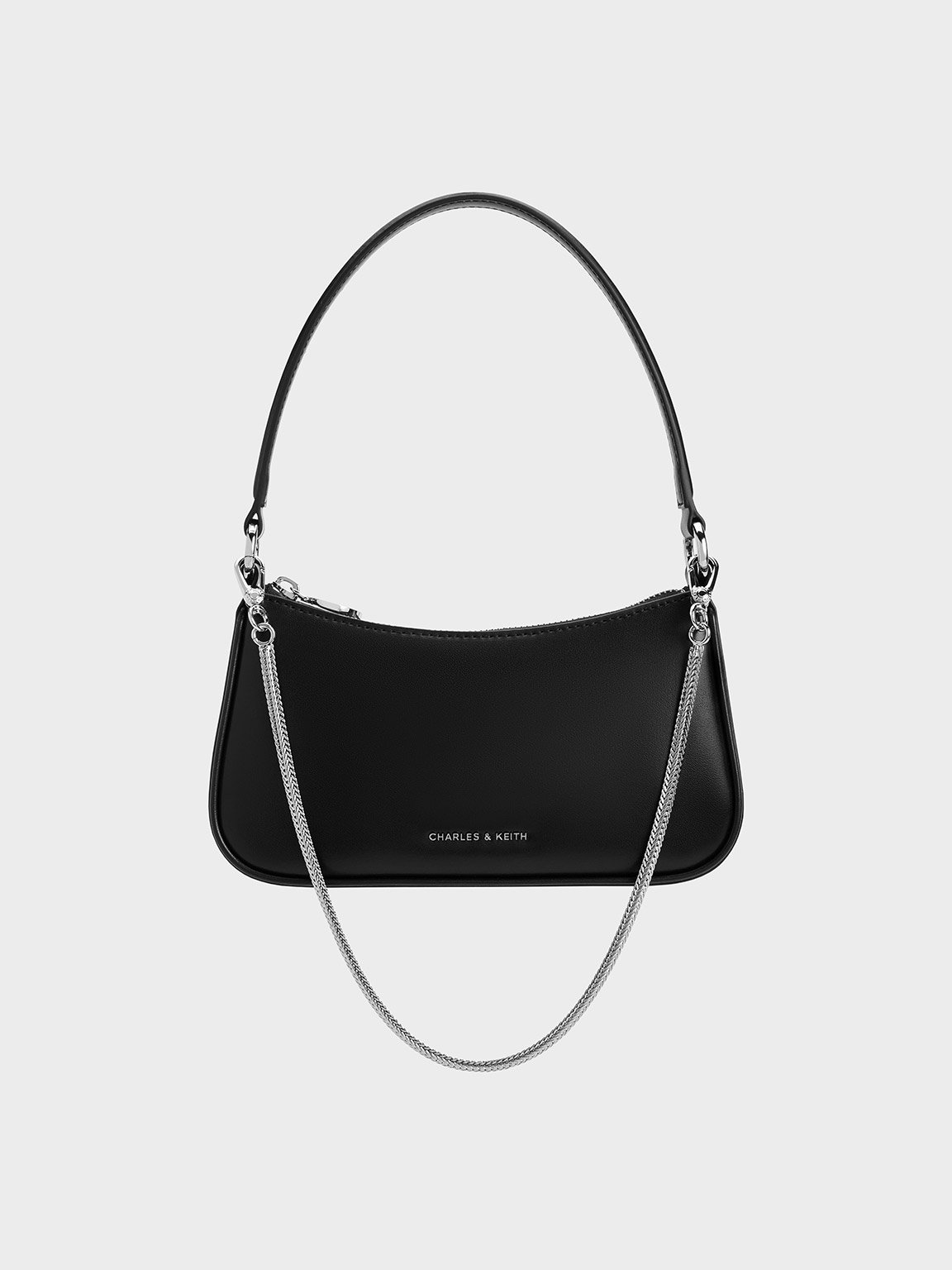 Charles & Keith - Elspeth Curved Shoulder Bag