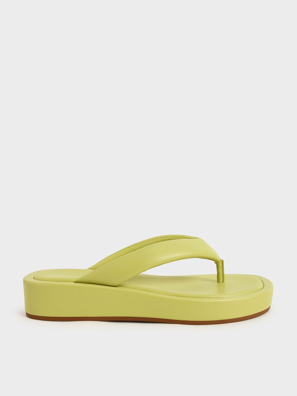 

Padded Platform Thong Sandals