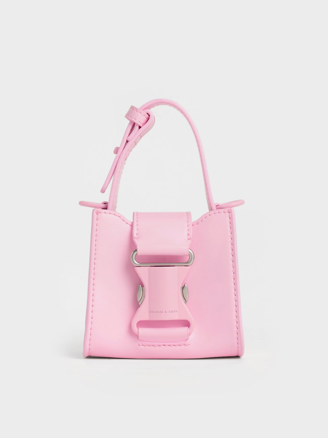 Charles & keith store pink bag