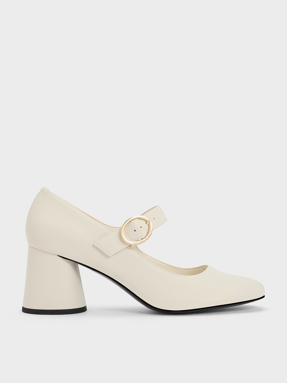 Charles & Keith - Claudie Cylindrical Block Heel Mary Janes