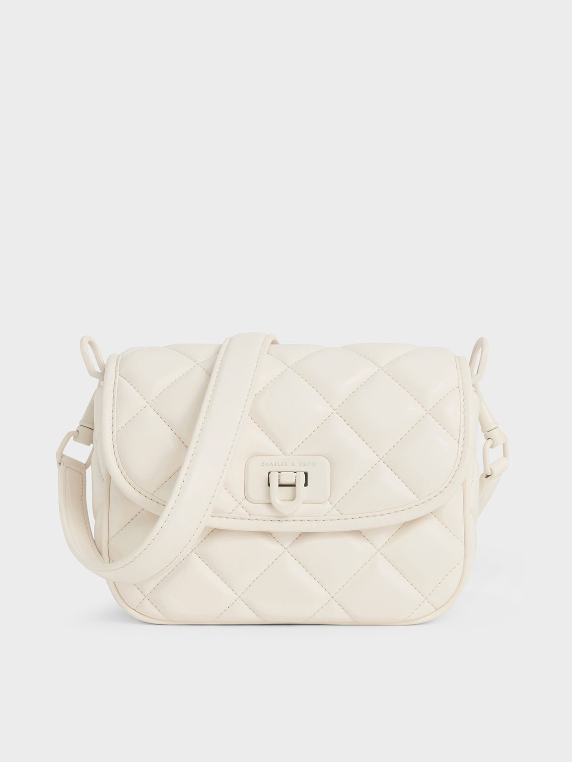 Charles & Keith - Cressida Quilted Crossbody Bag