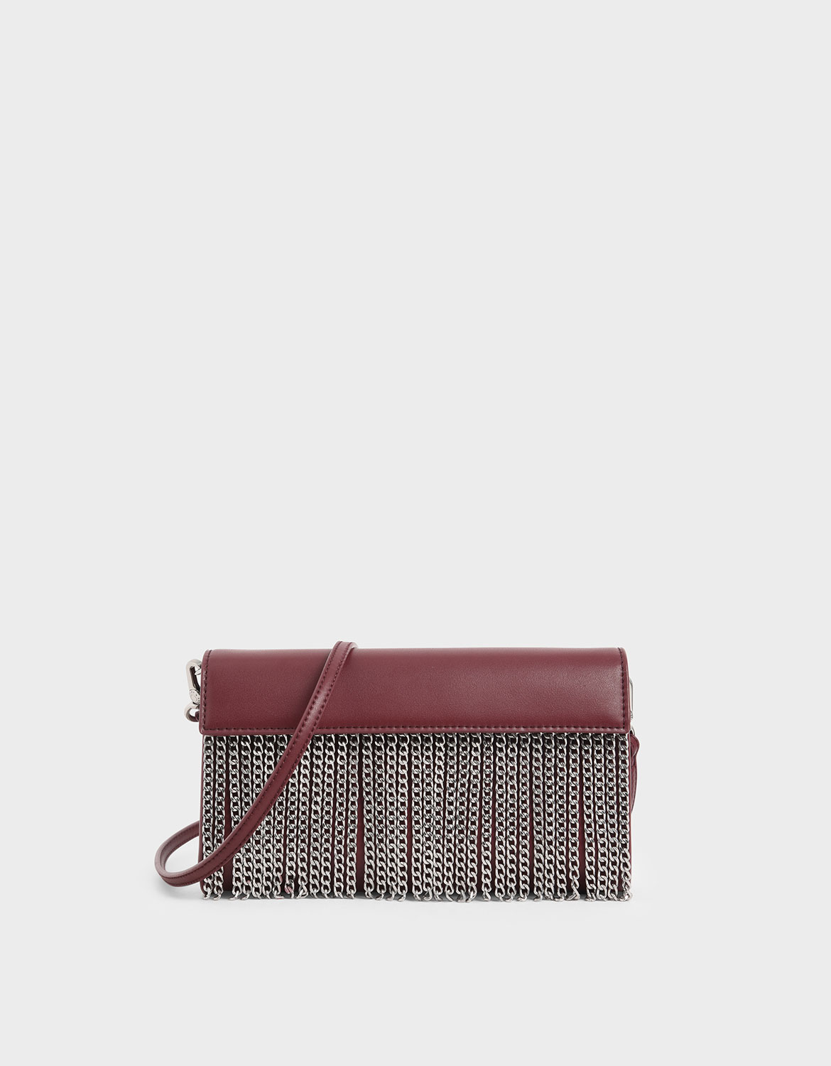 

Chain Fringe Clutch