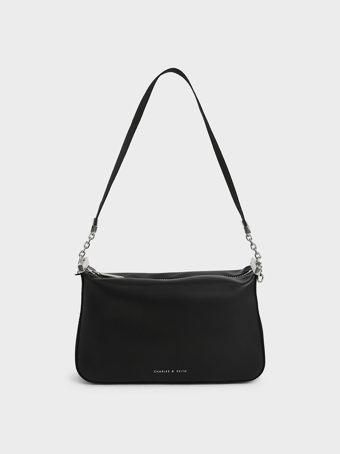 double zip crossbody bag charles and keith