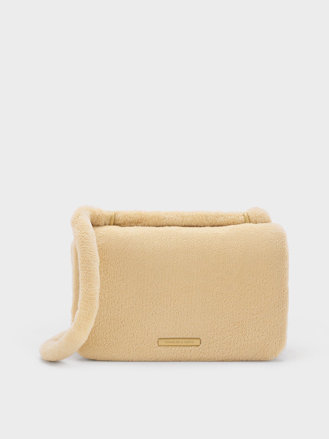 Charles & Keith - Loey Textured Crossbody Bag