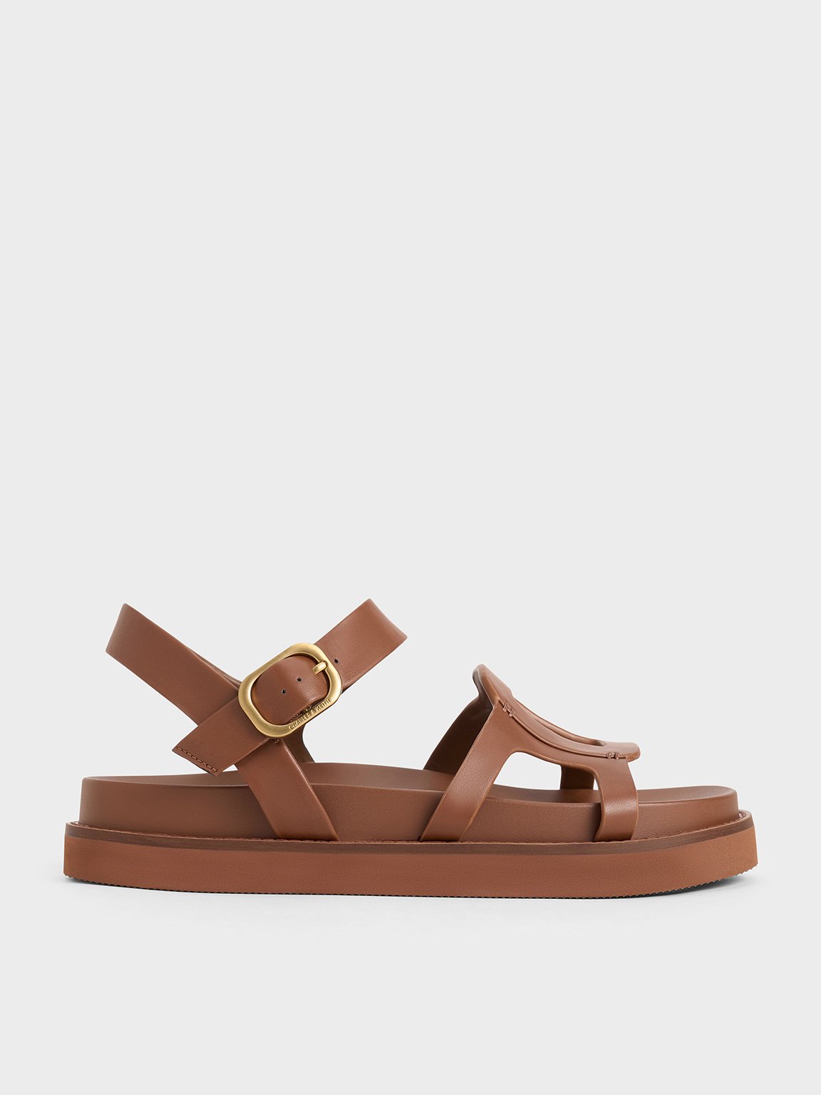 Charles & Keith - Easley Cut-Out Buckled Sandals