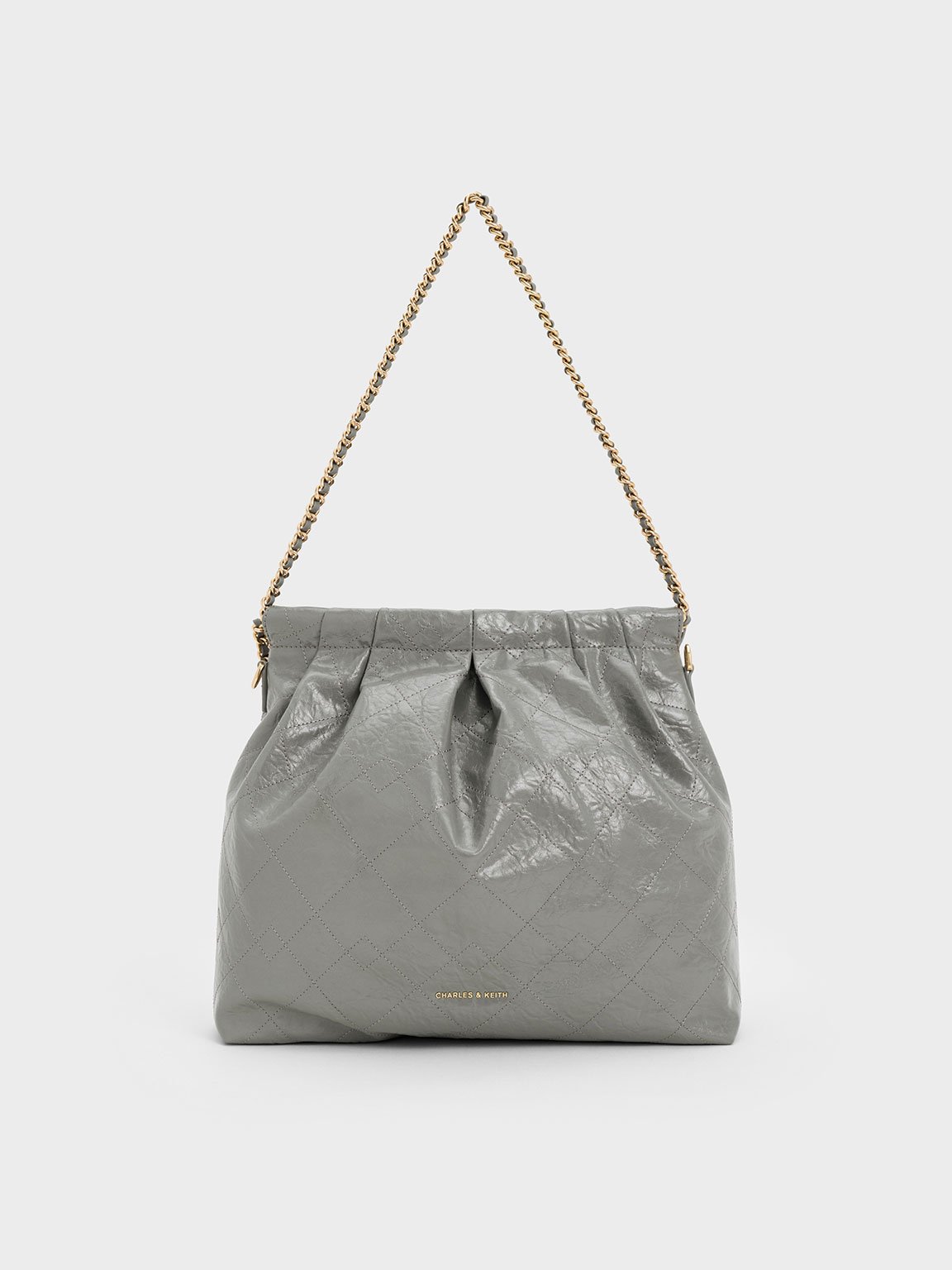 Charles & Keith - Duo Double Chain Hobo Bag