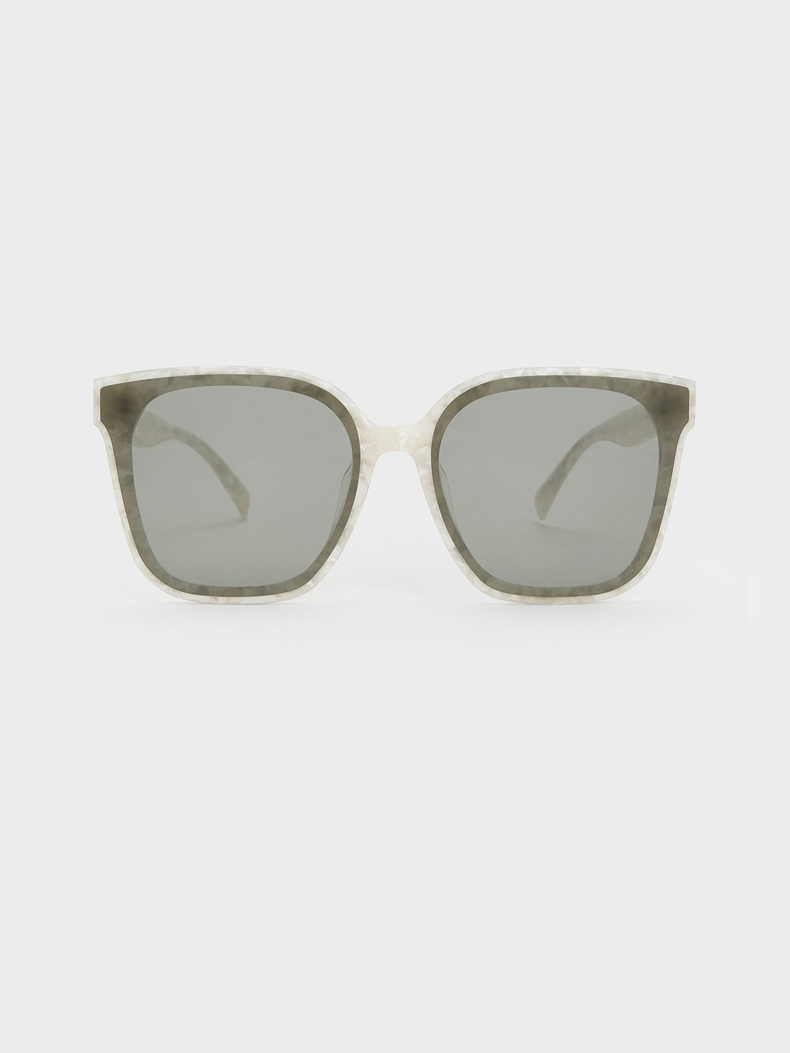 Charles & Keith - Gabine Oversized Butterfly Sunglasses