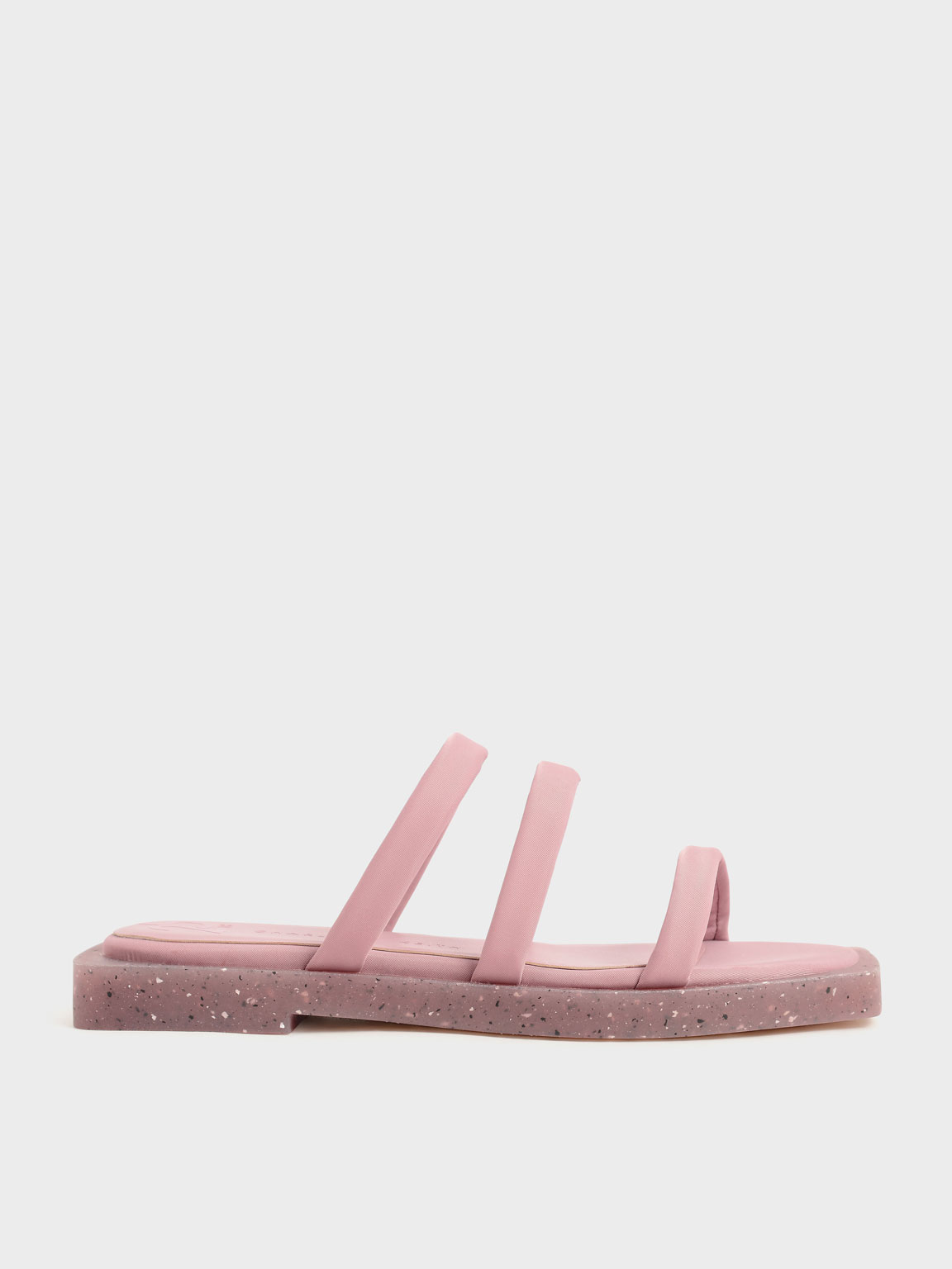 

The Anniversary Series: Arabella Recycled Nylon Slide Sandals, Pink