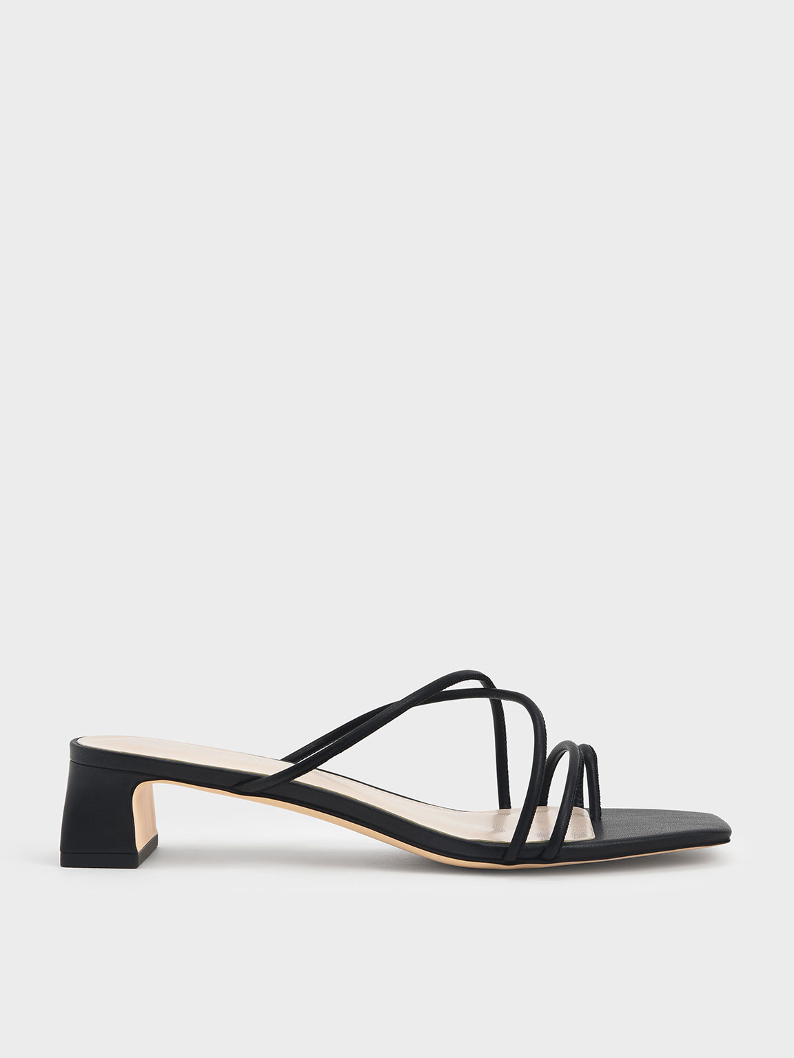 Charles & Keith - Meadow Strappy Toe Ring Sandals