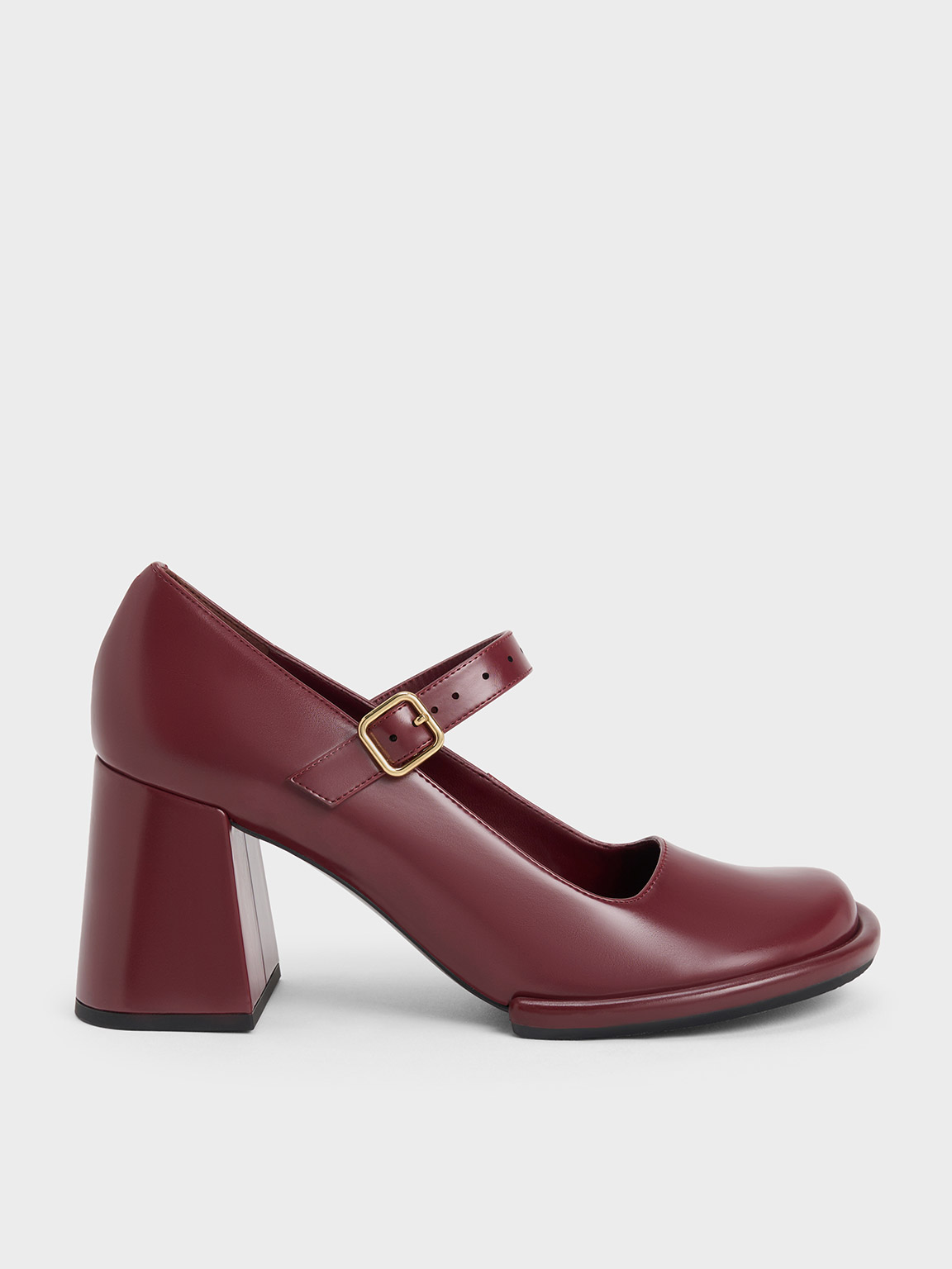 Charles & Keith - Tubular Mary Jane Pumps