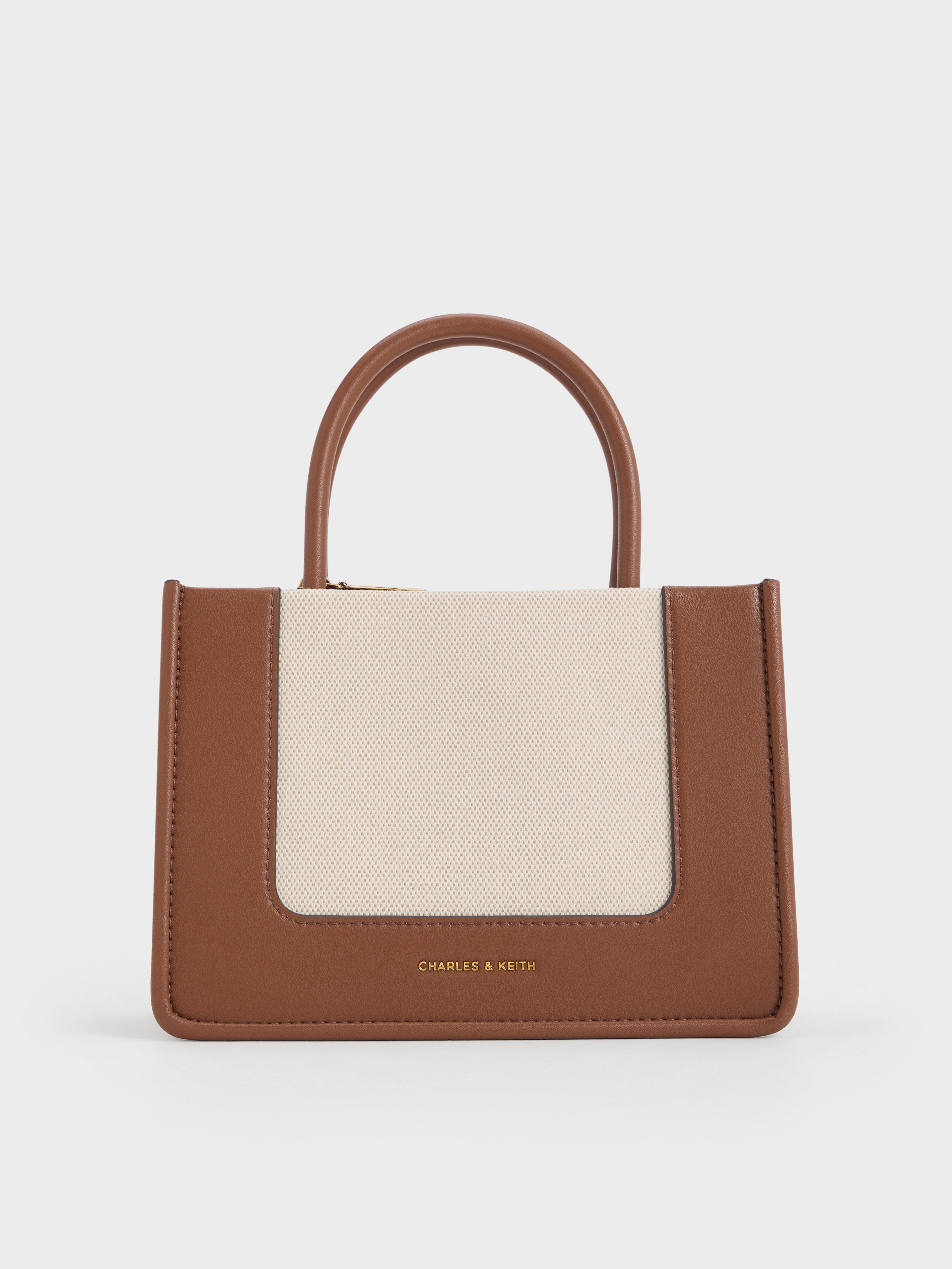 Charles & Keith - Mini Daylla Canvas Tote Bag